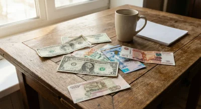 Доллар евро и рубль на наличном рынке