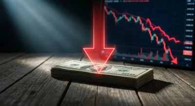 Ослабление доллара на валютном рынке