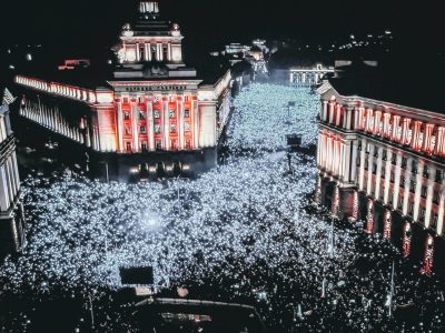 Массовые протесты в Болгарии
