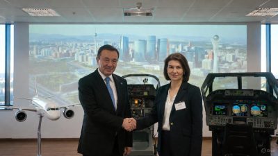 Казахстан и Франция откроют авиационный центр в Астане