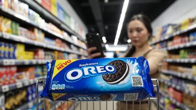 На пачках Oreo QR-код, ведущий на онлайн-казино