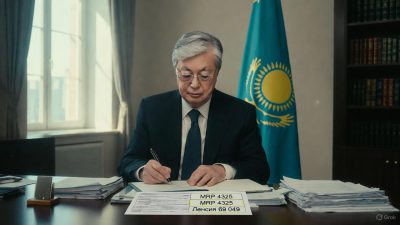 Токаев подписал закон о бюджете на 2026–2028 годы