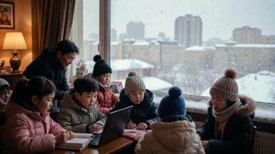 В Астане учеников первой смены перевели на дистанционку