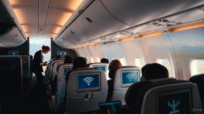 Интернет появится в поездах и самолётах Казахстана в 2026 году