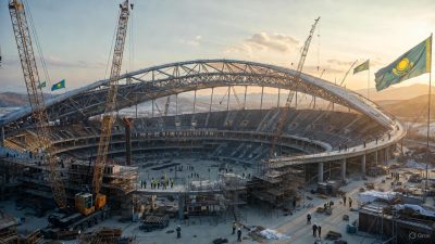 Черновик Новых футбольных стадионов в Казахстане