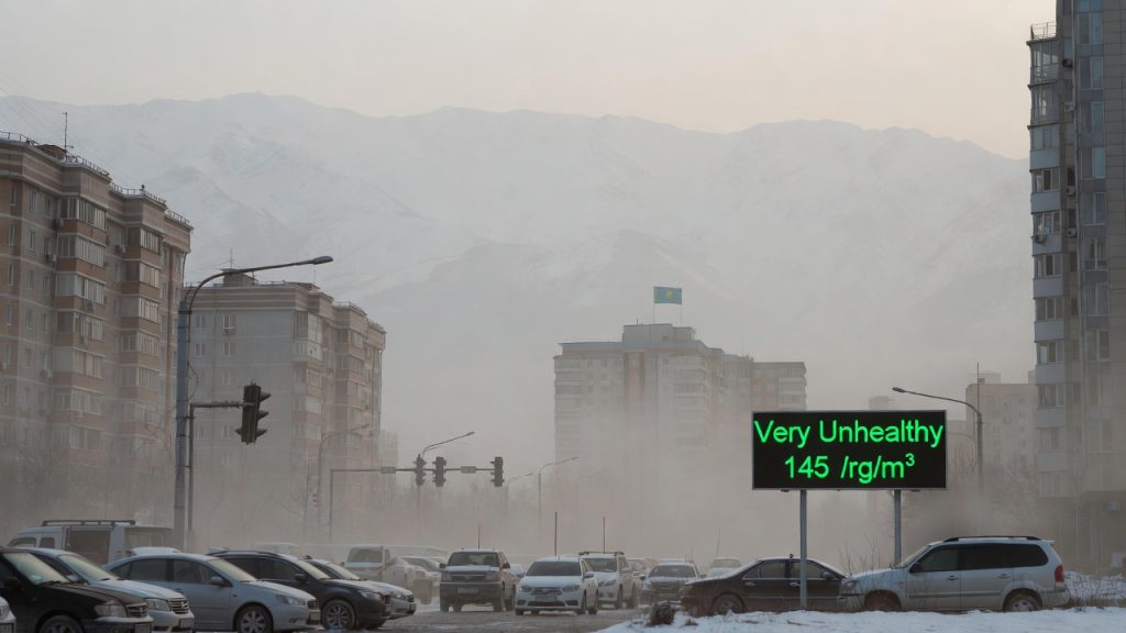 Алматинец «выкурил» 518 сигарет из-за смога