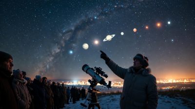 Казахстанцы увидят редчайший парад планет