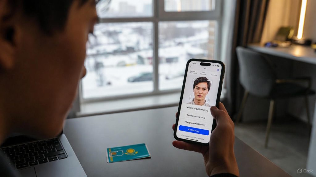 Теперь SIM-карты в Казахстане продают только после биометрии