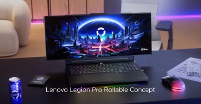 Lenovo представила концепт игрового ноутбука