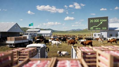 МСХ опроверг запрет экспорта говядины