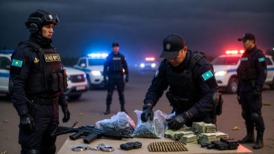 20 членов ОПГ задержаны по всему Казахстану