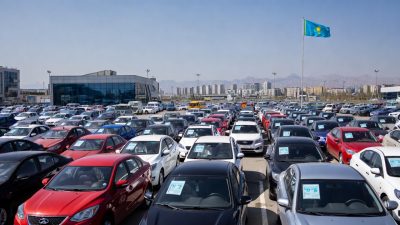 Казахстан зеркально повышает утильсбор на российские авто