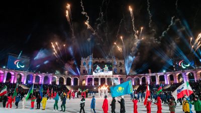 Открытие XIV зимних Паралимпийских игр в Вероне