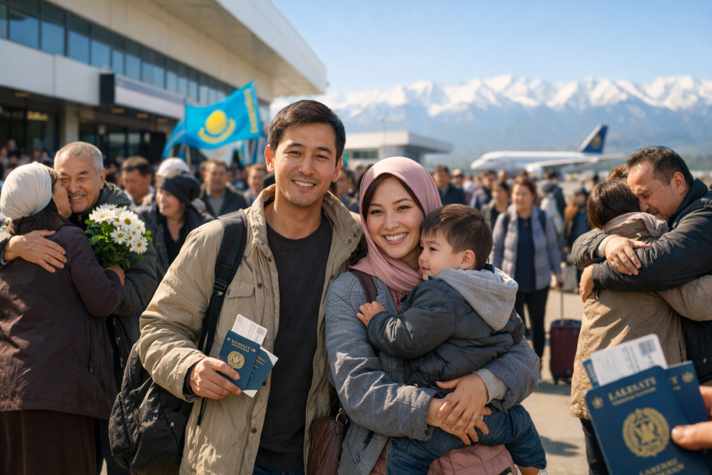 Казахстан эвакуировал 8585 граждан